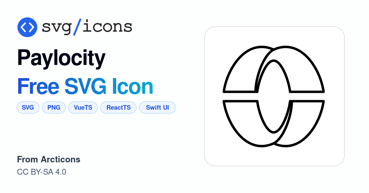 Paylocity SVG Icon - Free Paylocity PNG & SVG Download