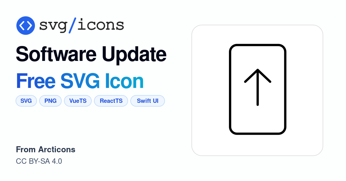 Software-update SVG Icon - Free Software-update PNG & SVG Download