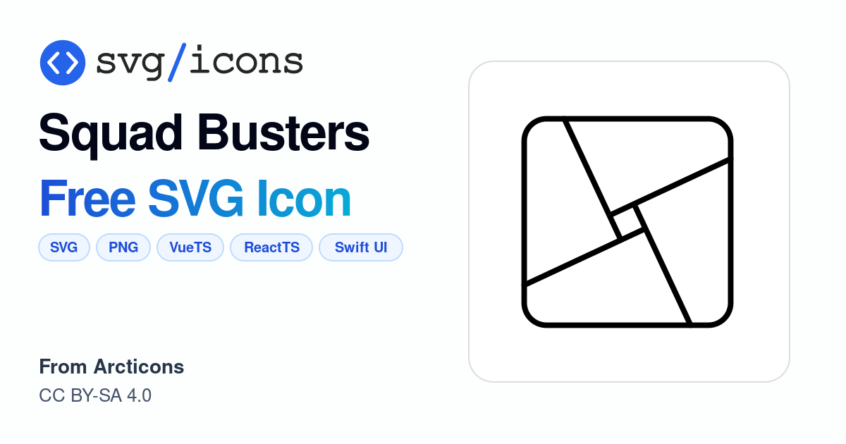Squad-busters SVG Icon - Free Squad-busters PNG & SVG Download