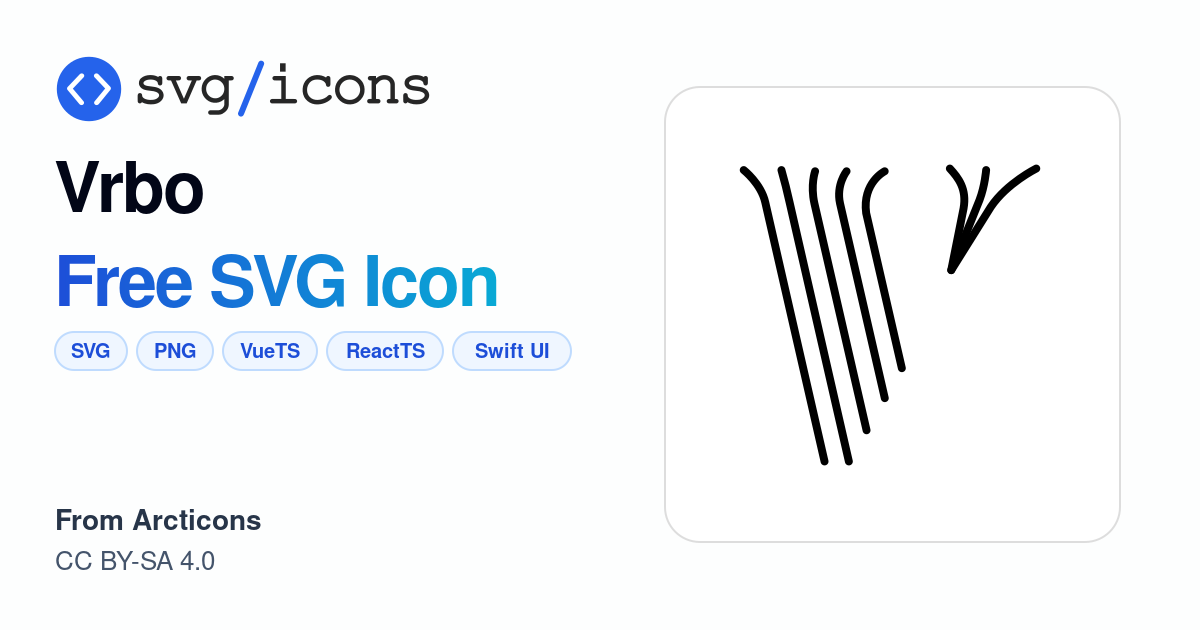 Vrbo SVG Icon - Free Vrbo PNG & SVG Download