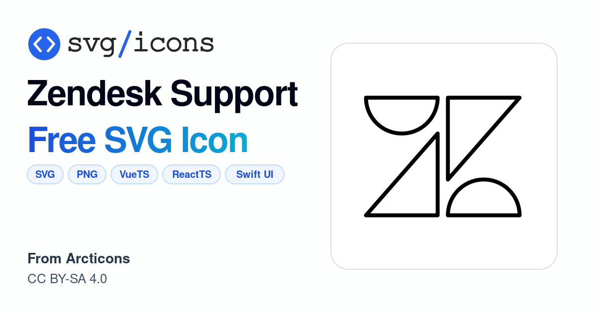 Zendesk-support SVG Icon - Free Zendesk-support PNG & SVG Download