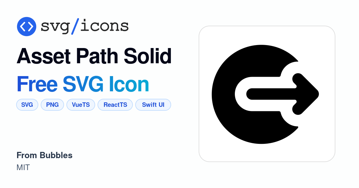 Asset-path-solid SVG Icon - Free Asset-path-solid PNG & SVG Download