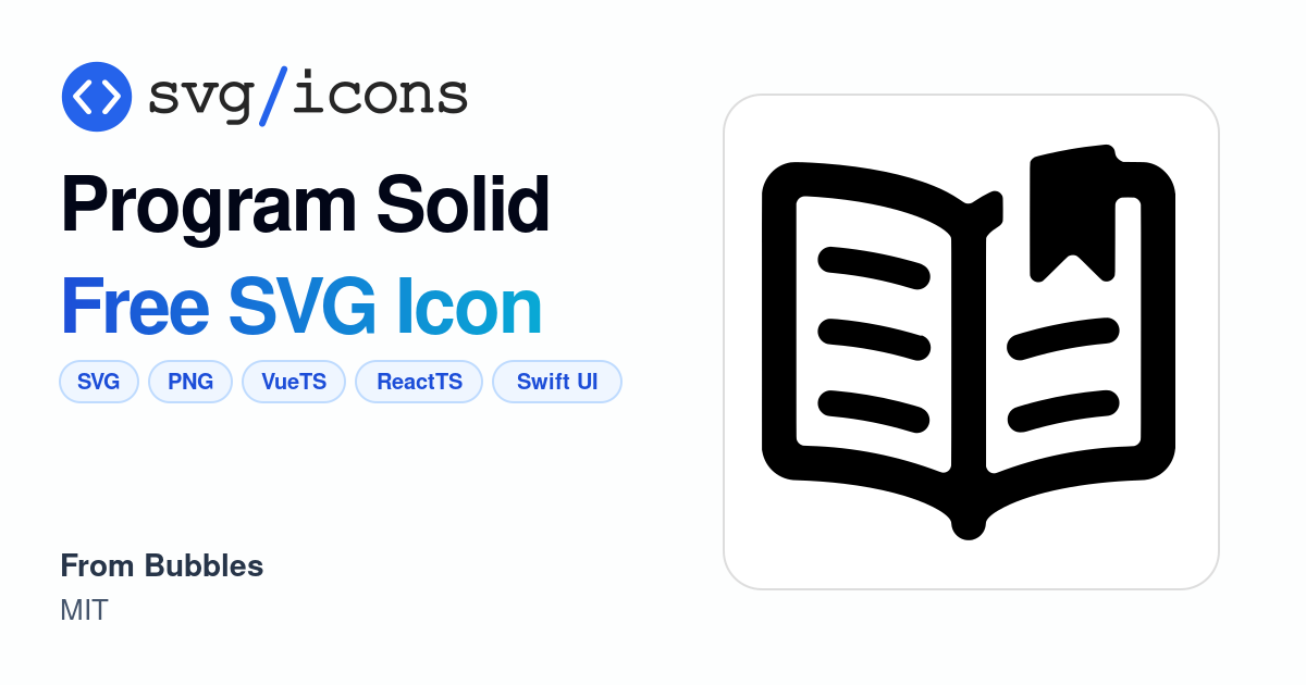 Program-solid SVG Icon - Free Program-solid PNG & SVG Download