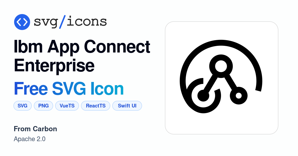 Ibm-app-connect-enterprise SVG Icon - Free Ibm-app-connect-enterprise ...