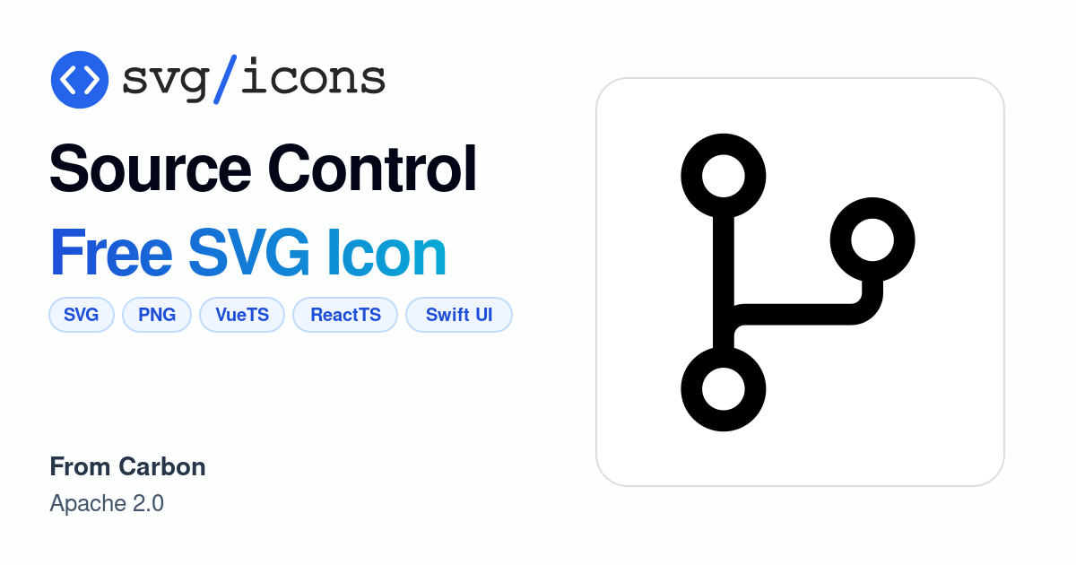 Source-control SVG Icon - Free Source-control PNG & SVG Download