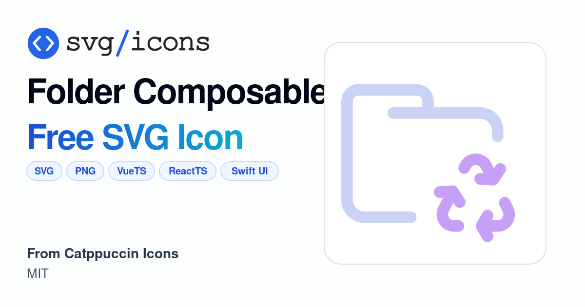 Folder-composables SVG Icon - Free Folder-composables PNG & SVG Download