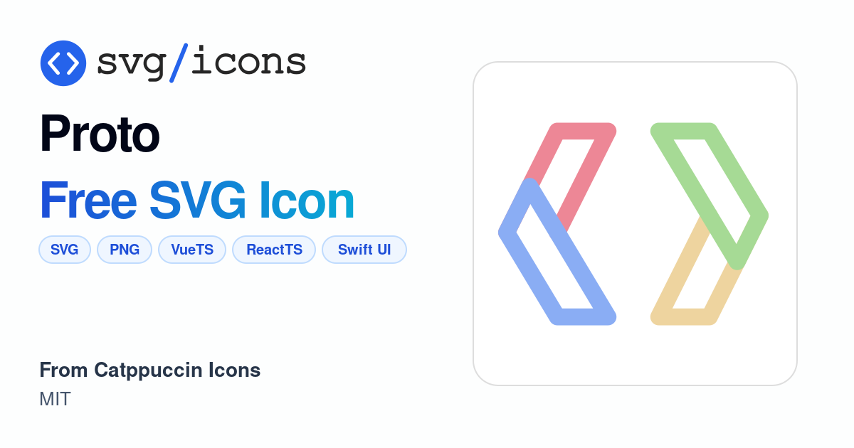 Proto SVG Icon - Free Proto PNG & SVG Download