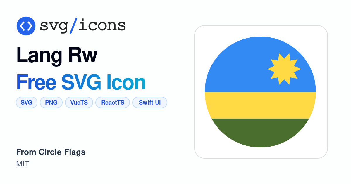 Lang-rw SVG Icon - Free Lang-rw PNG & SVG Download