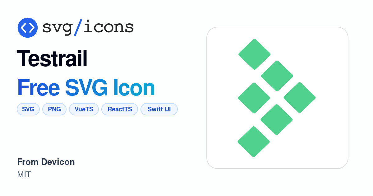 Testrail SVG Icon - Free Testrail PNG & SVG Download