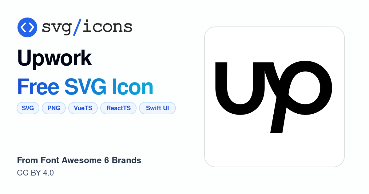 Upwork SVG Icon - Free Upwork PNG & SVG Download
