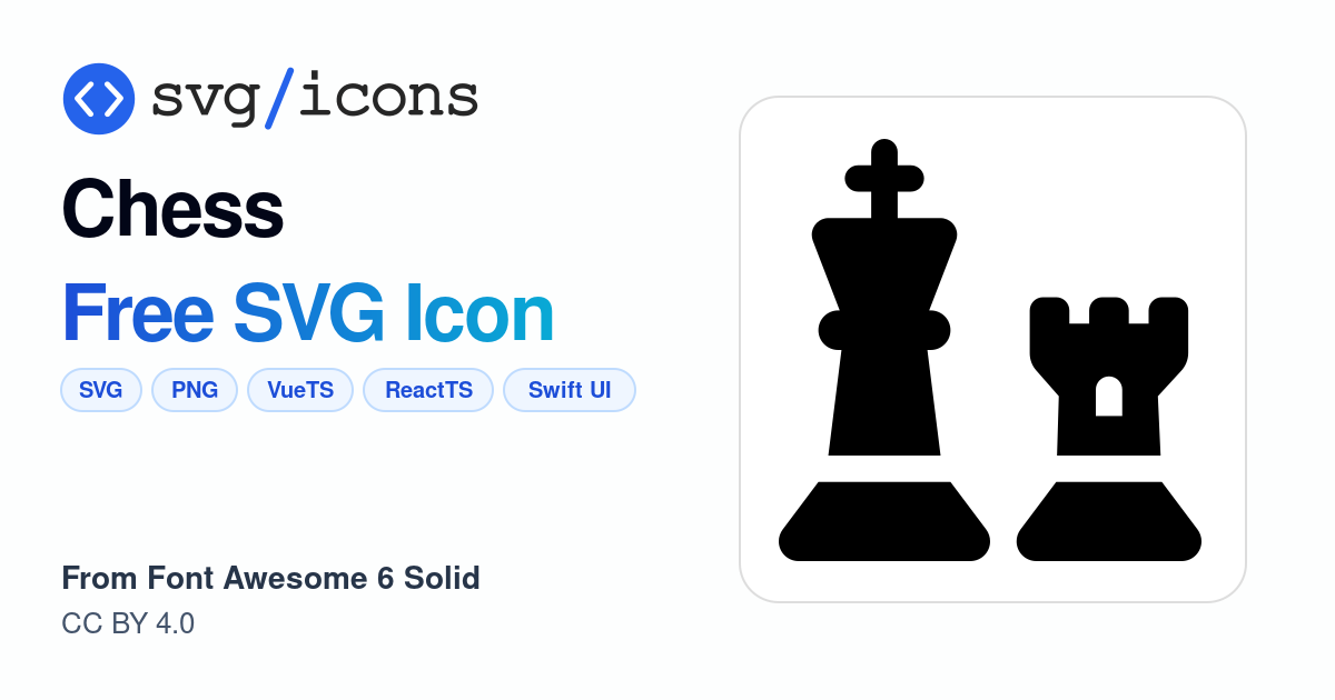 Chess SVG Icon - Free Chess PNG & SVG Download