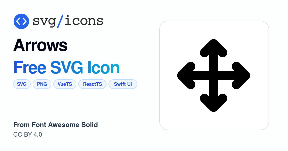 Arrows SVG Icon - Free Arrows PNG & SVG Download