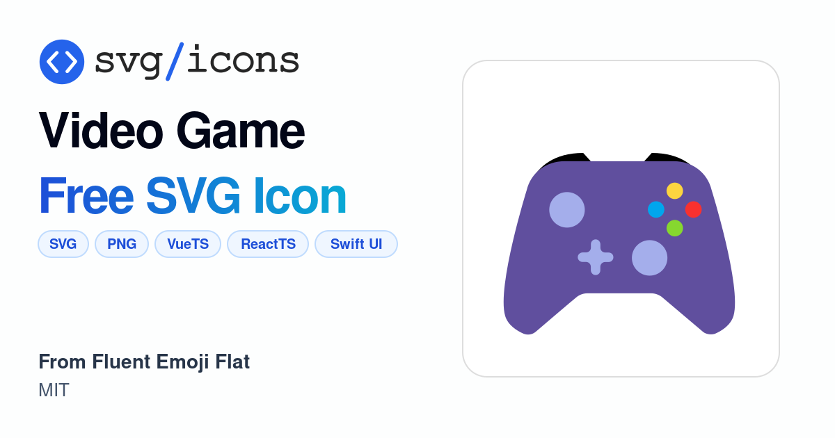 Video-game SVG Icon - Free Video-game PNG & SVG Download
