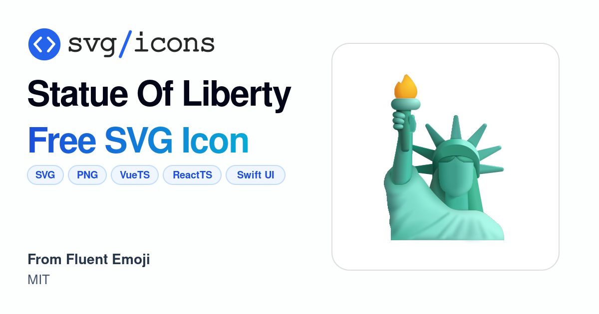 Statue-of-liberty SVG Icon - Free Statue-of-liberty PNG & SVG Download