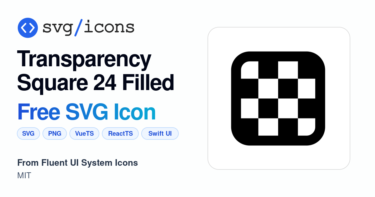 Transparency-square-24-filled SVG Icon - Free Transparency-square-24 ...