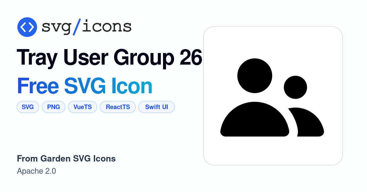 Tray-user-group-26 SVG Icon - Free Tray-user-group-26 PNG & SVG Download