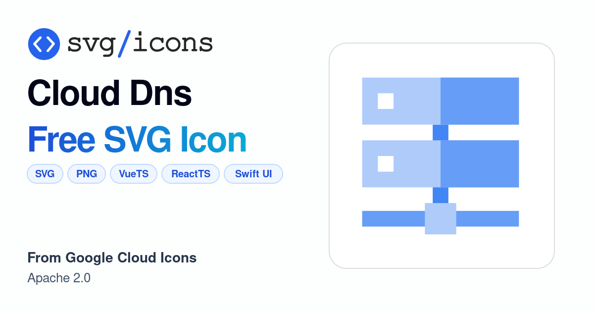 Cloud-dns SVG Icon - Free Cloud-dns PNG & SVG Download