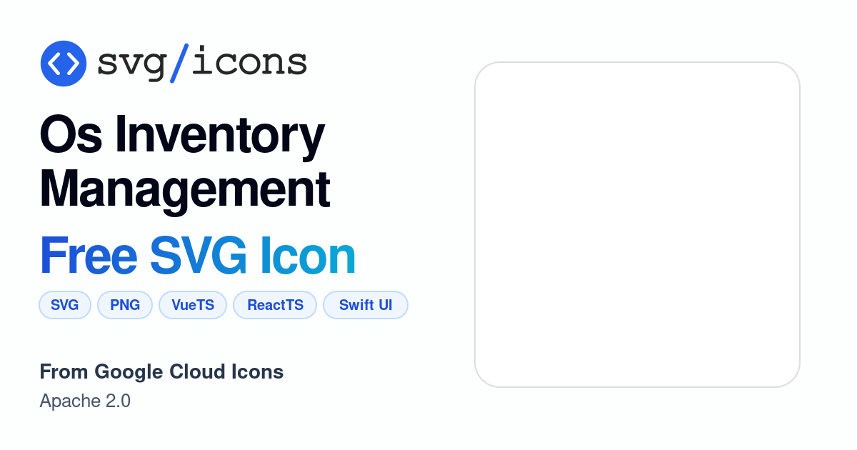Os-inventory-management SVG Icon - Free Os-inventory-management PNG ...