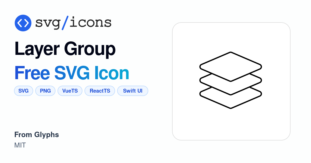Layer-group SVG Icon - Free Layer-group PNG & SVG Download