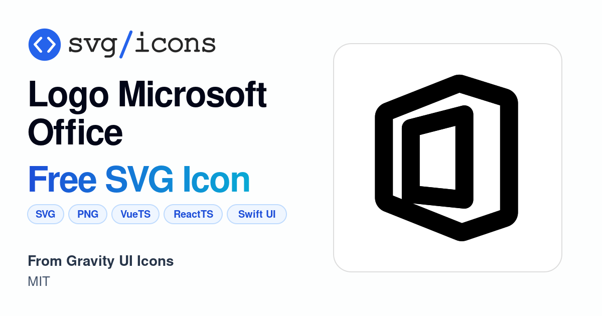 Logo-microsoft-office SVG Icon - Free Logo-microsoft-office PNG & SVG ...