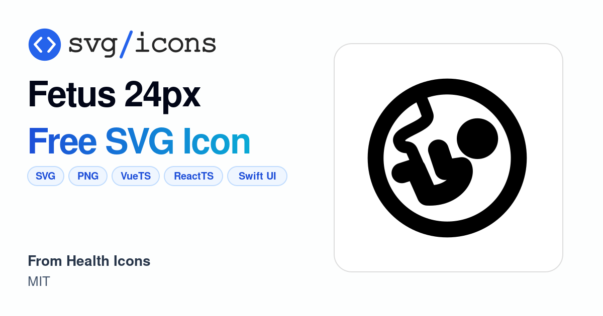 Fetus-24px SVG Icon - Free Fetus-24px PNG & SVG Download