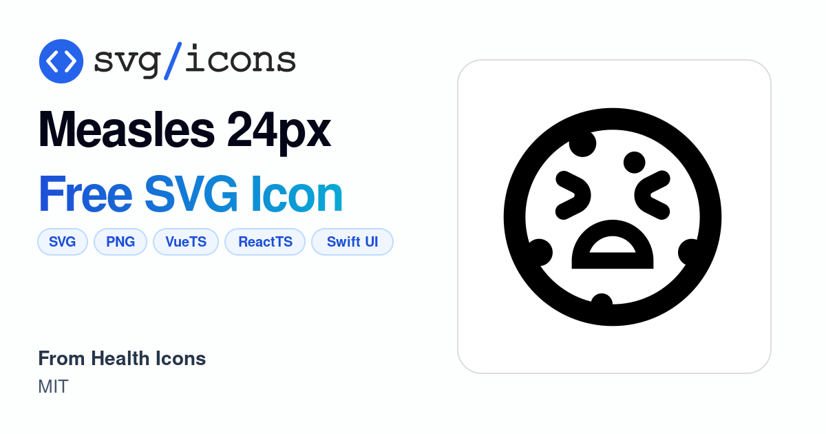 Measles-24px SVG Icon - Free Measles-24px PNG & SVG Download