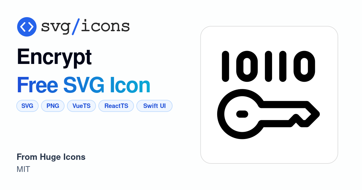 Encrypt SVG Icon - Free Encrypt PNG & SVG Download