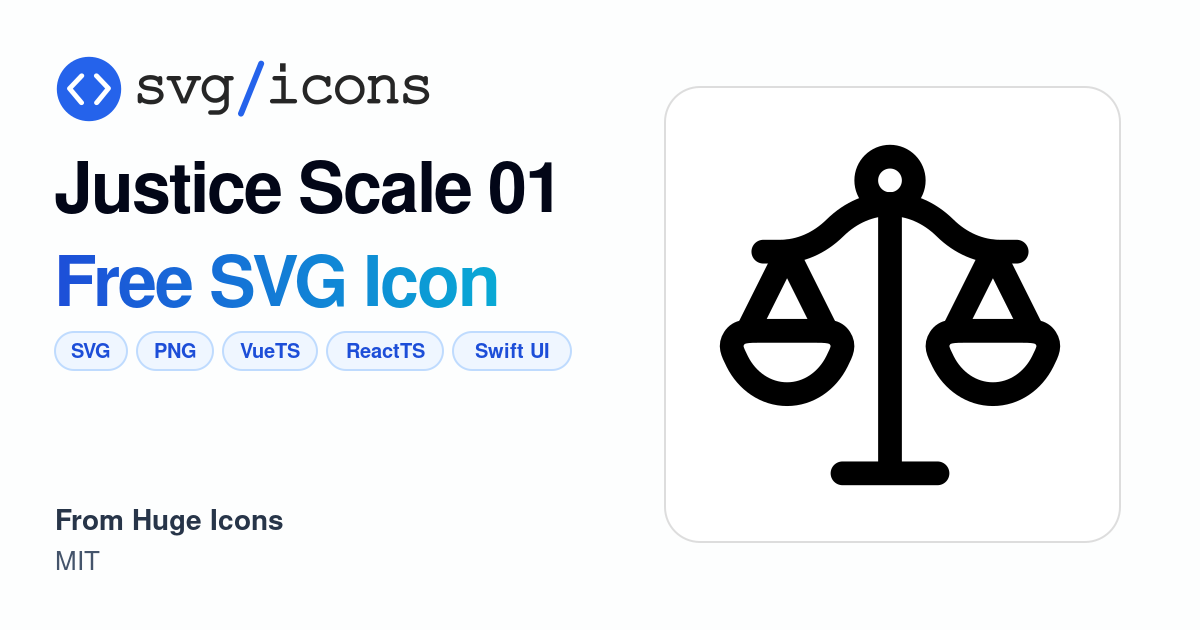 Justice-scale-01 SVG Icon - Free Justice-scale-01 PNG & SVG Download