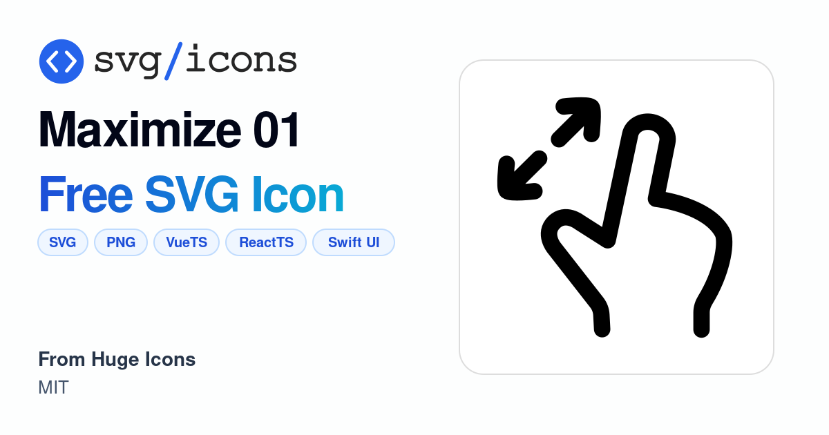 Maximize-01 SVG Icon - Free Maximize-01 PNG & SVG Download