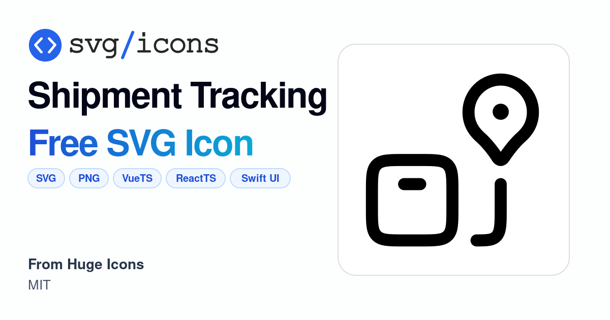 Shipment-tracking SVG Icon - Free Shipment-tracking PNG & SVG Download