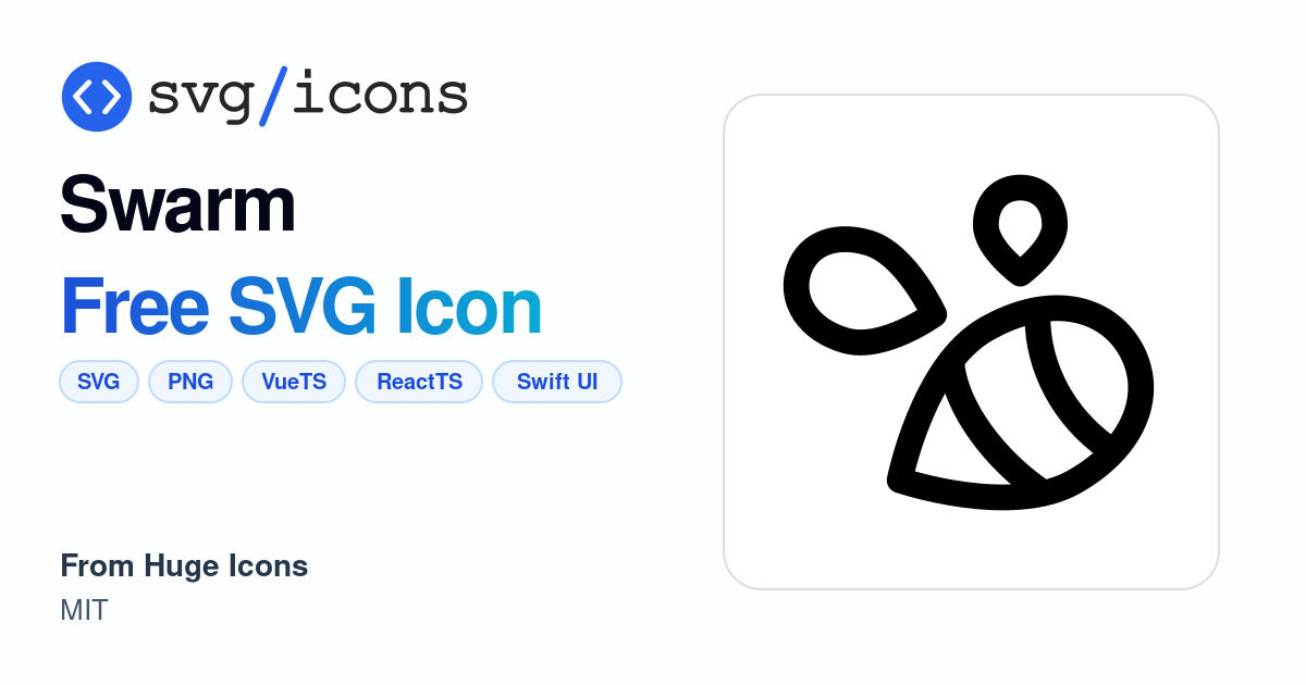 Swarm SVG Icon - Free Swarm PNG & SVG Download