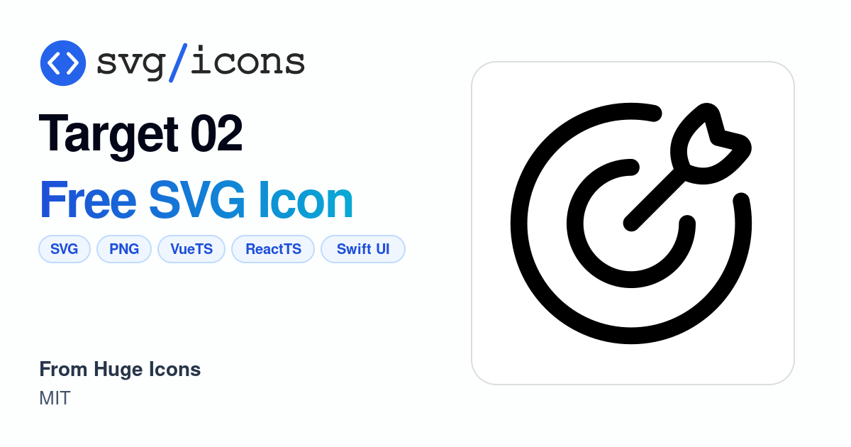 Target-02 SVG Icon - Free Target-02 PNG & SVG Download