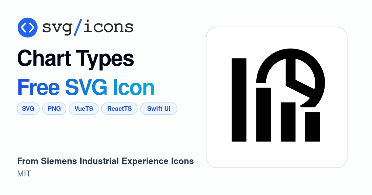 Chart-types SVG Icon - Free Chart-types PNG & SVG Download