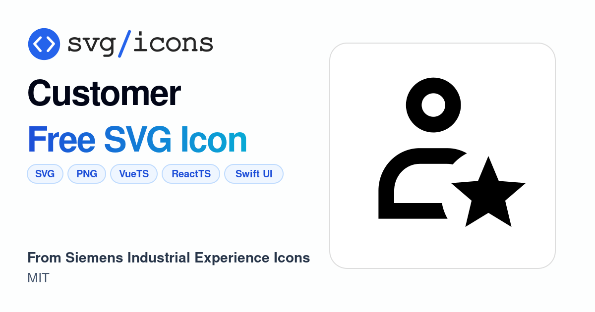 Customer SVG Icon - Free Customer PNG & SVG Download