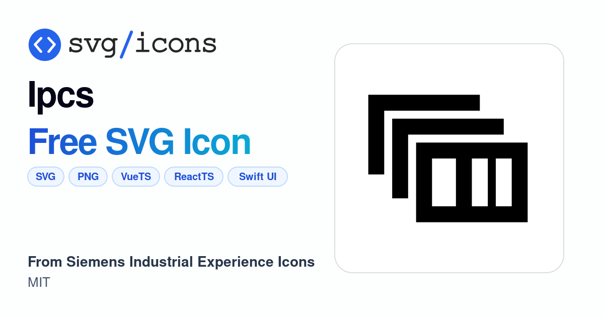 Ipcs SVG Icon - Free Ipcs PNG & SVG Download