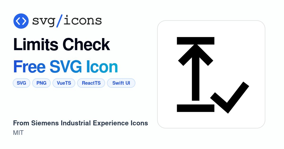 Limits-check SVG Icon - Free Limits-check PNG & SVG Download