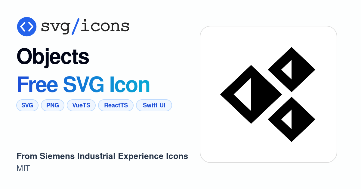 Objects SVG Icon - Free Objects PNG & SVG Download