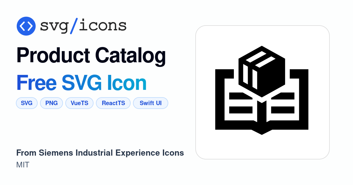 Product-catalog SVG Icon - Free Product-catalog PNG & SVG Download