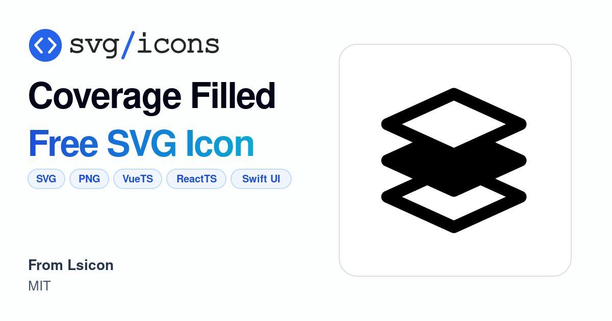 Coverage-filled SVG Icon - Free Coverage-filled PNG & SVG Download
