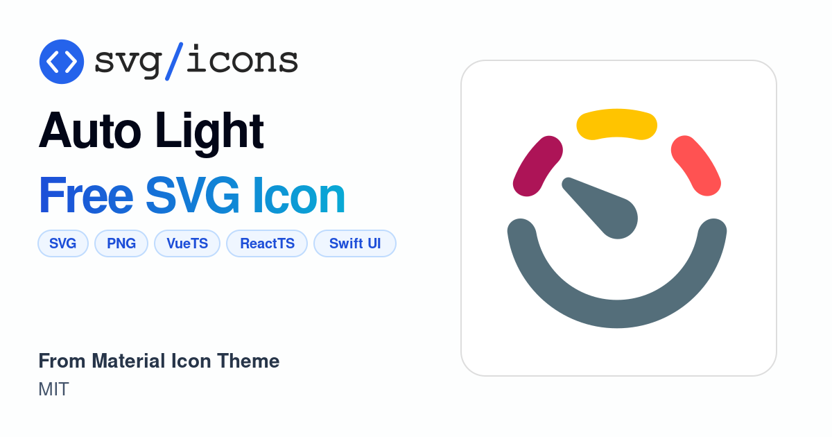 Auto-light SVG Icon - Free Auto-light PNG & SVG Download