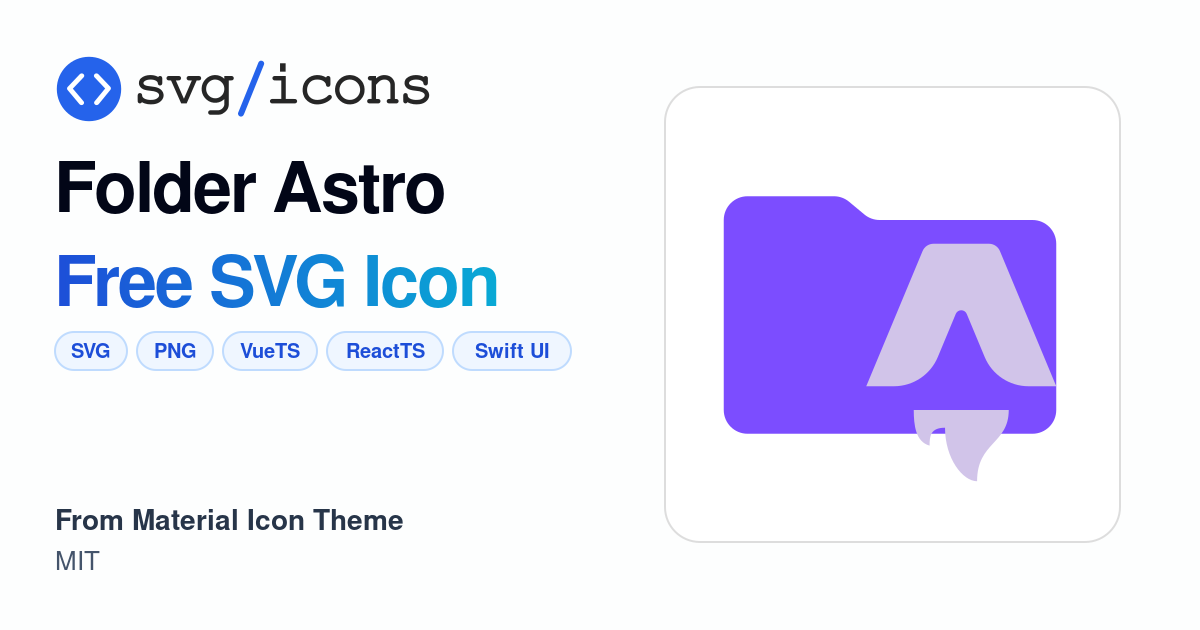 Folder-astro SVG Icon - Free Folder-astro PNG & SVG Download
