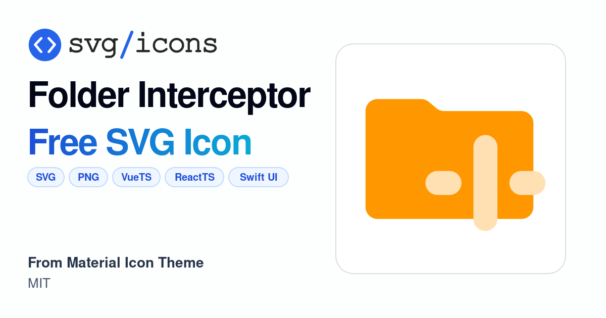 Folder-interceptor SVG Icon - Free Folder-interceptor PNG & SVG Download