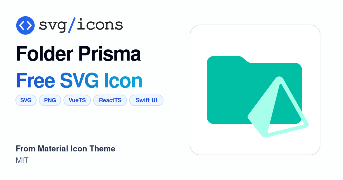 Folder-prisma SVG Icon - Free Folder-prisma PNG & SVG Download