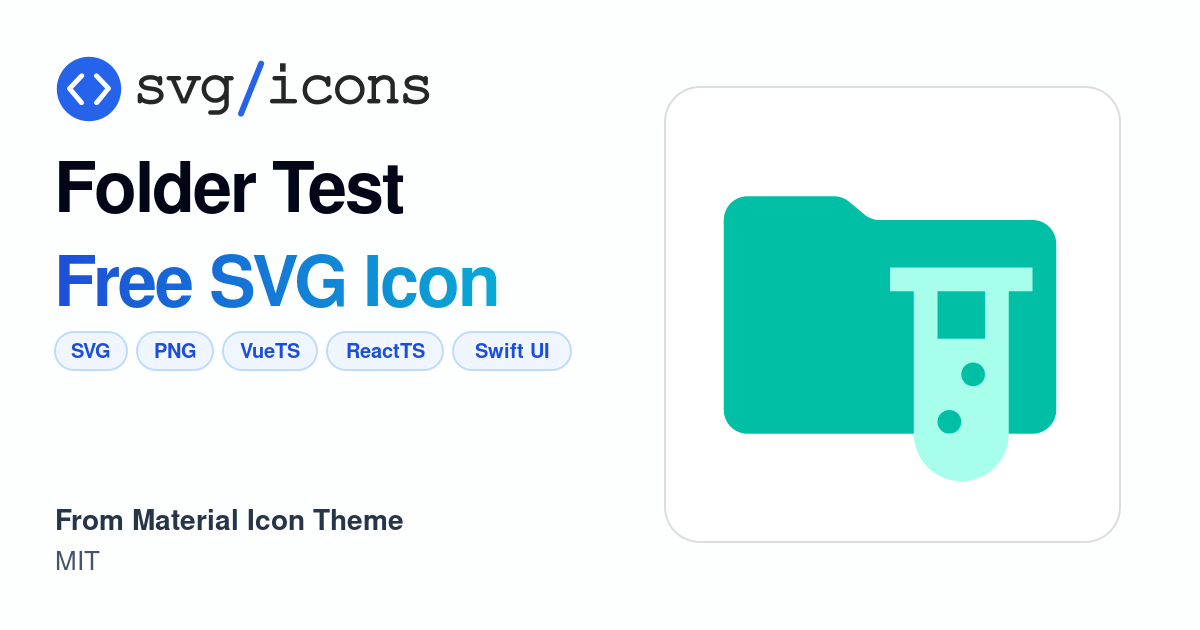 Folder-test SVG Icon - Free Folder-test PNG & SVG Download