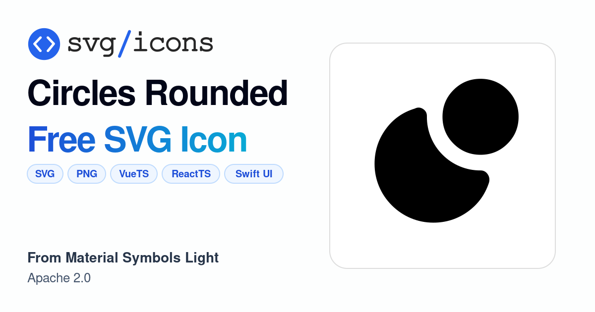 Circles-rounded SVG Icon - Free Circles-rounded PNG & SVG Download