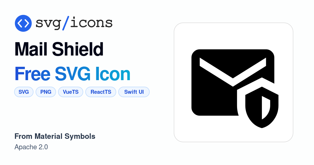 Mail-shield SVG Icon - Free Mail-shield PNG & SVG Download