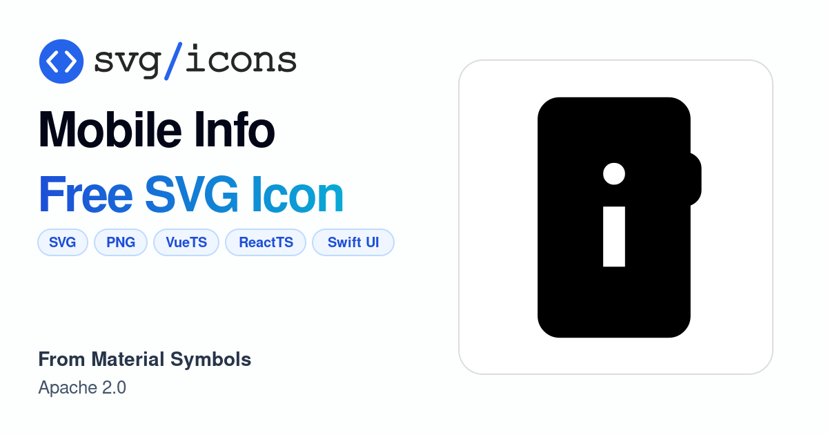 Mobile-info SVG Icon - Free Mobile-info PNG & SVG Download