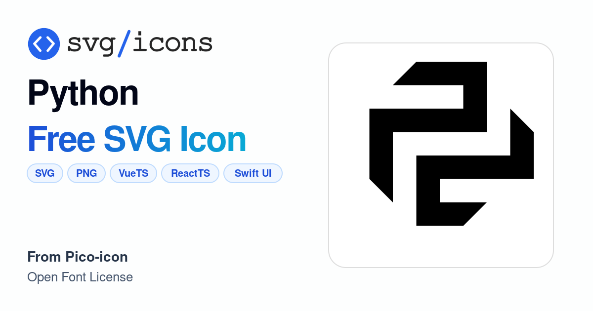 Python SVG Icon - Free Python PNG & SVG Download