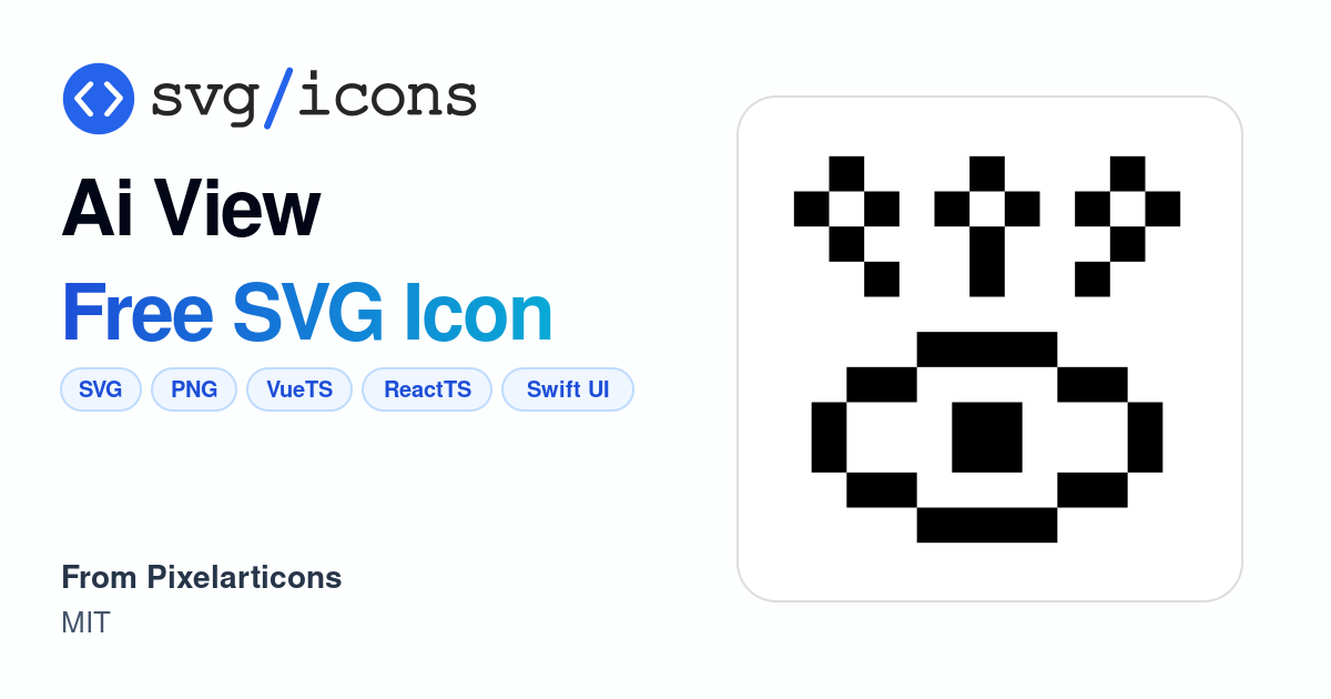 Ai-view SVG Icon - Free Ai-view PNG & SVG Download