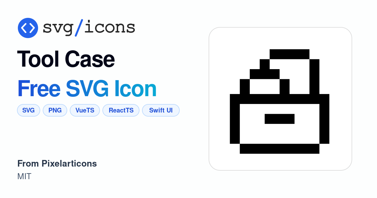 Tool-case SVG Icon - Free Tool-case PNG & SVG Download